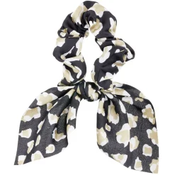 New Gifi Chouchou façon noeud foulard imprimé léopard