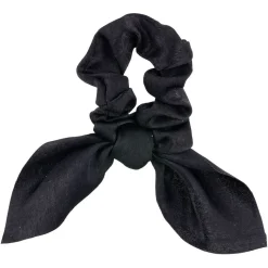 New Gifi Chouchou façon noeud foulard noir
