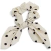 Outlet Gifi Chouchou foulard beige à pois noirs