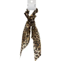 Clearance Gifi Chouchou foulard imprimé léopard