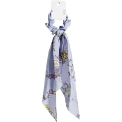 New Gifi Chouchou foulard lavande motif floral jaune et violet