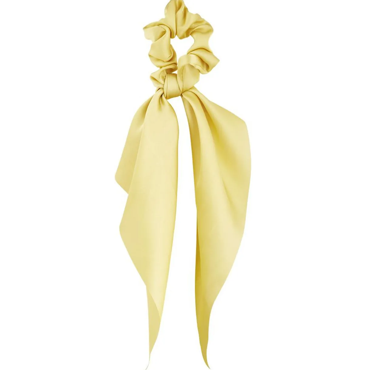 Discount Gifi Chouchou foulard long jaune doré