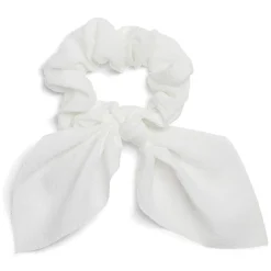 Outlet Gifi Chouchou foulard satiné blanc