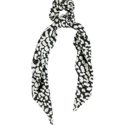 Discount Gifi chouchou imprimé noir et blanc