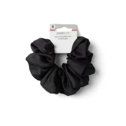 Sale Gifi Chouchou satiné noir