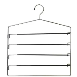 Rangement|Gifi Cintre 4 pantalons en métal noir
