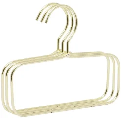 Rangement|Gifi Cintre accessoire métal jaune doré x3