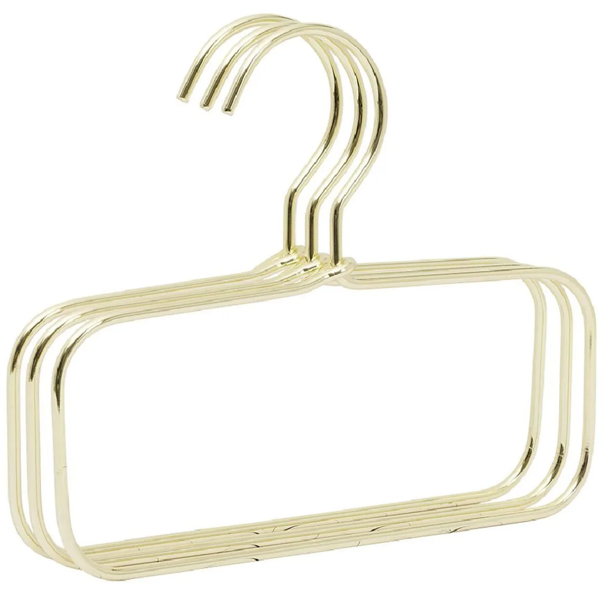 Rangement|Gifi Cintre accessoire métal jaune doré x3