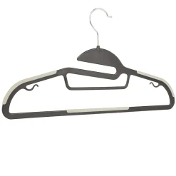 Rangement|Gifi Cintre antidérapant gris bleu x10