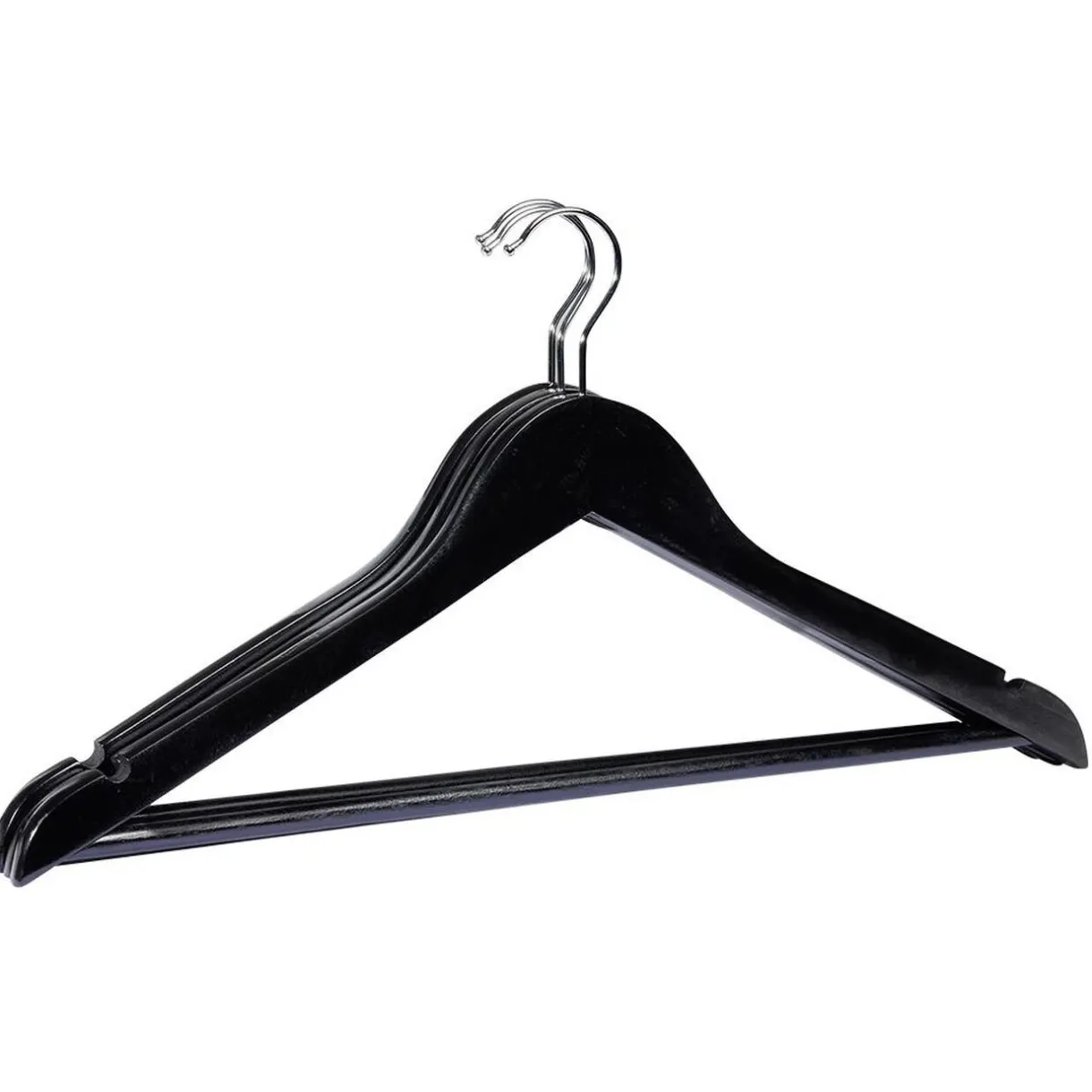 Rangement|Gifi Cintre bois noir x3