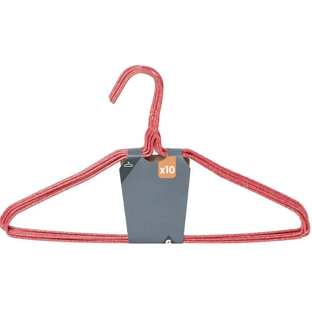 Rangement|Gifi Cintre en métal rouge x10