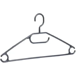 Rangement|Gifi Cintre en plastique noir x8