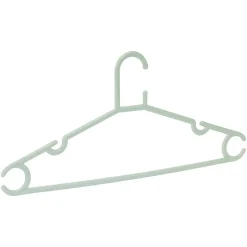 Rangement|Gifi Cintre en plastique vert x5 - L38,5xH17cm