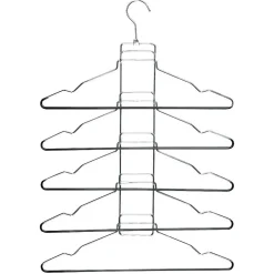 Rangement|Gifi Cintre gain de place pour chemises en fer et pvc noir