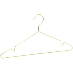 Rangement|Gifi Cintre métal jaune doré x5