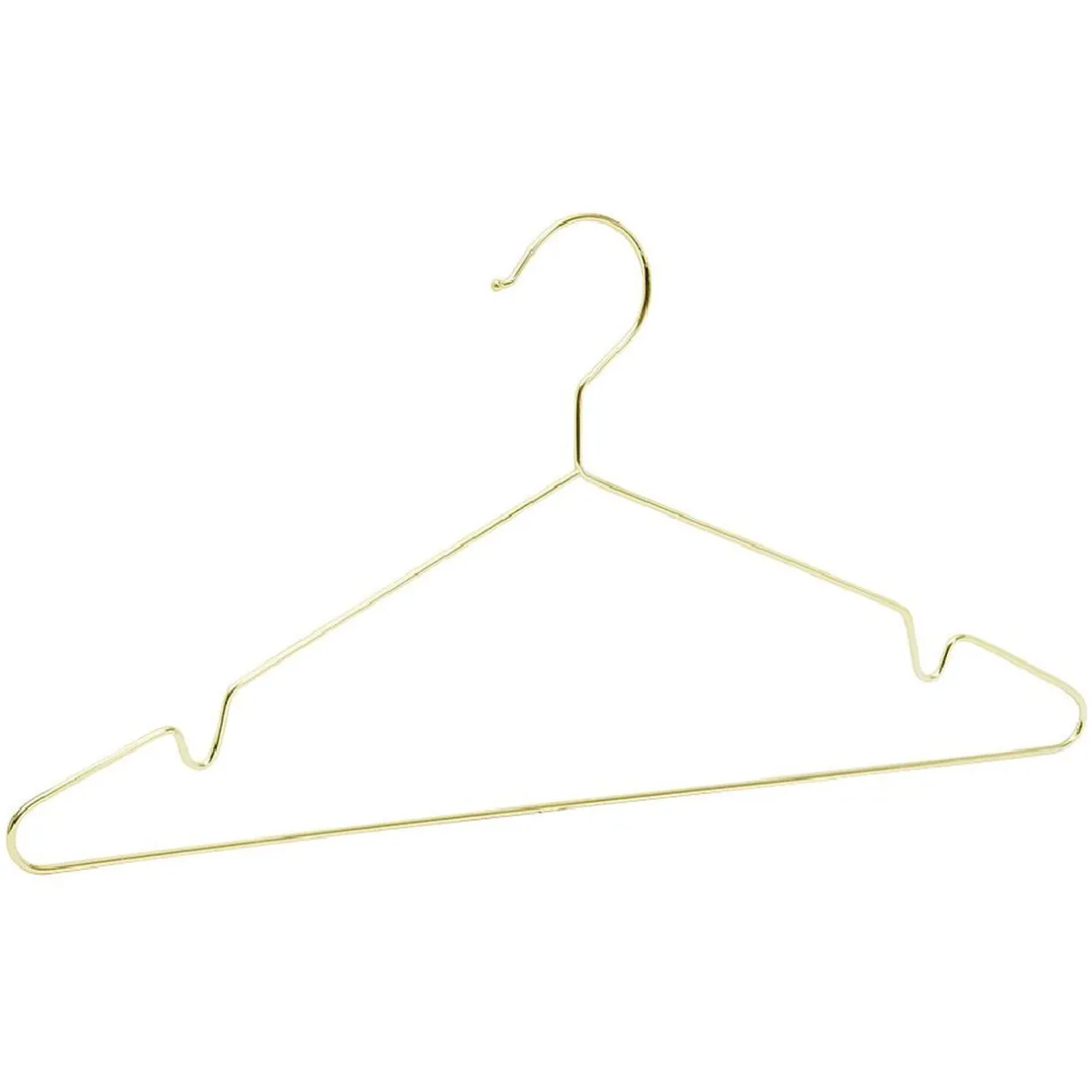 Rangement|Gifi Cintre métal jaune doré x5