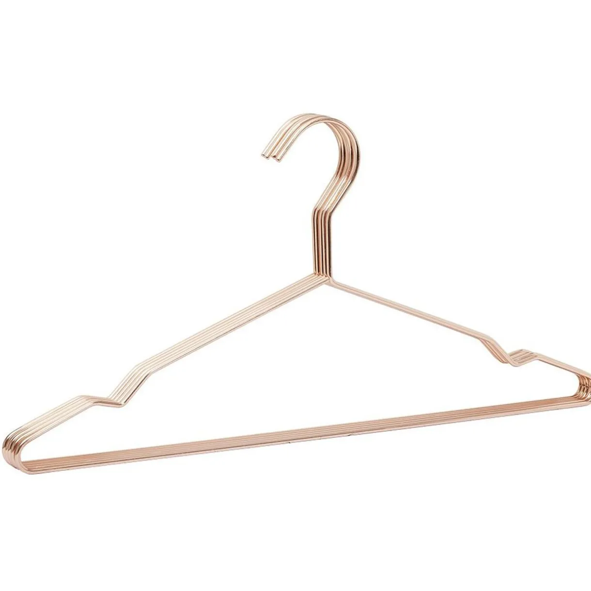 Rangement|Gifi Cintre métal rose cuivré x5