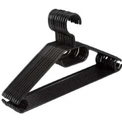 Rangement|Gifi Cintre noir à crochet rotatif x10