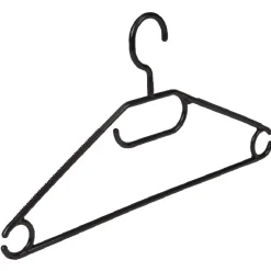 Rangement|Gifi Cintre noir à crochet rotatif x10