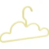 Rangement|Gifi Cintre nuage enfant jaune moutarde x2