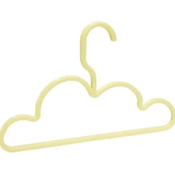 Rangement|Gifi Cintre nuage enfant jaune moutarde x2