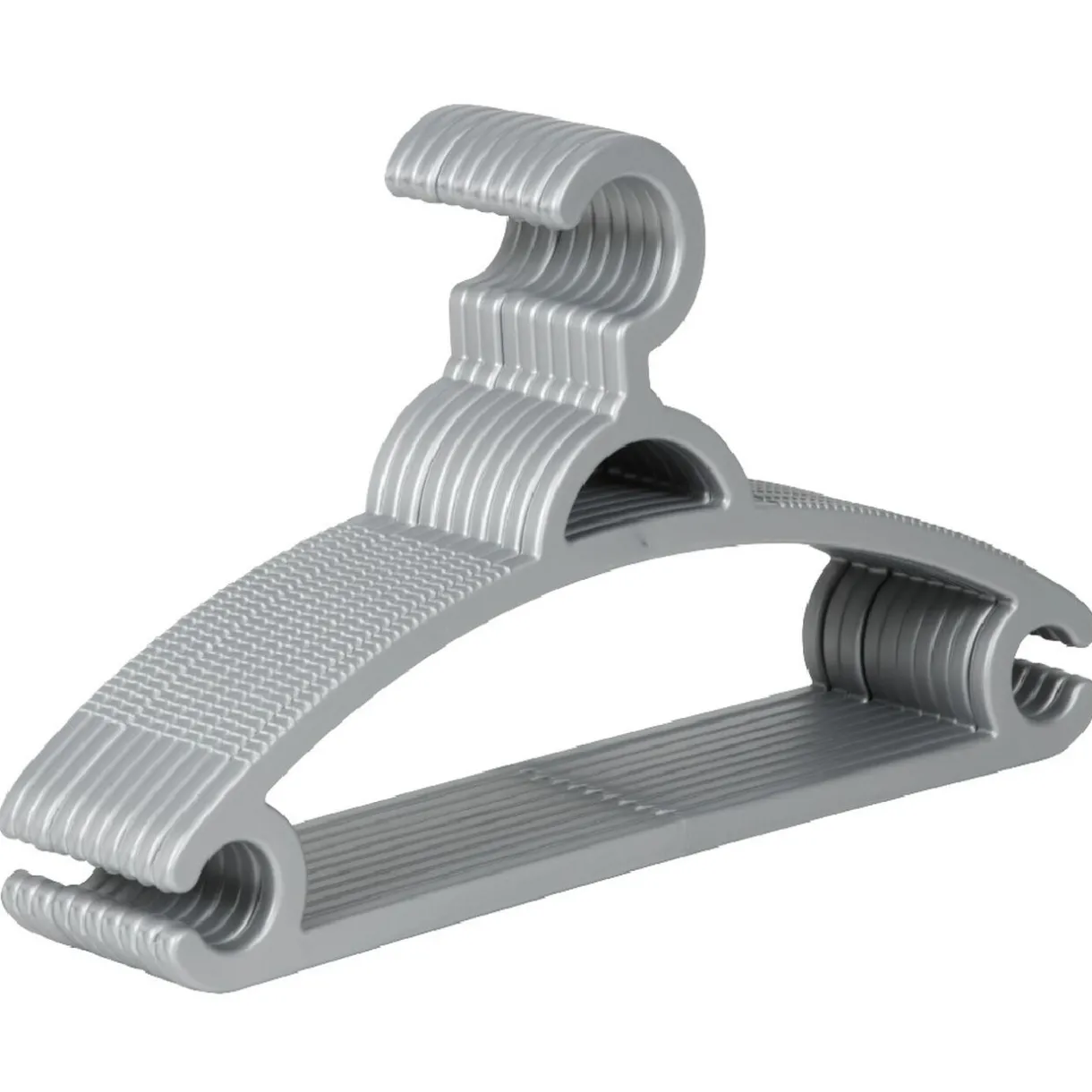 Rangement|Gifi Cintre plastique gris x10