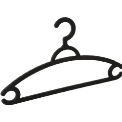 Rangement|Gifi Cintre plastique noir x10