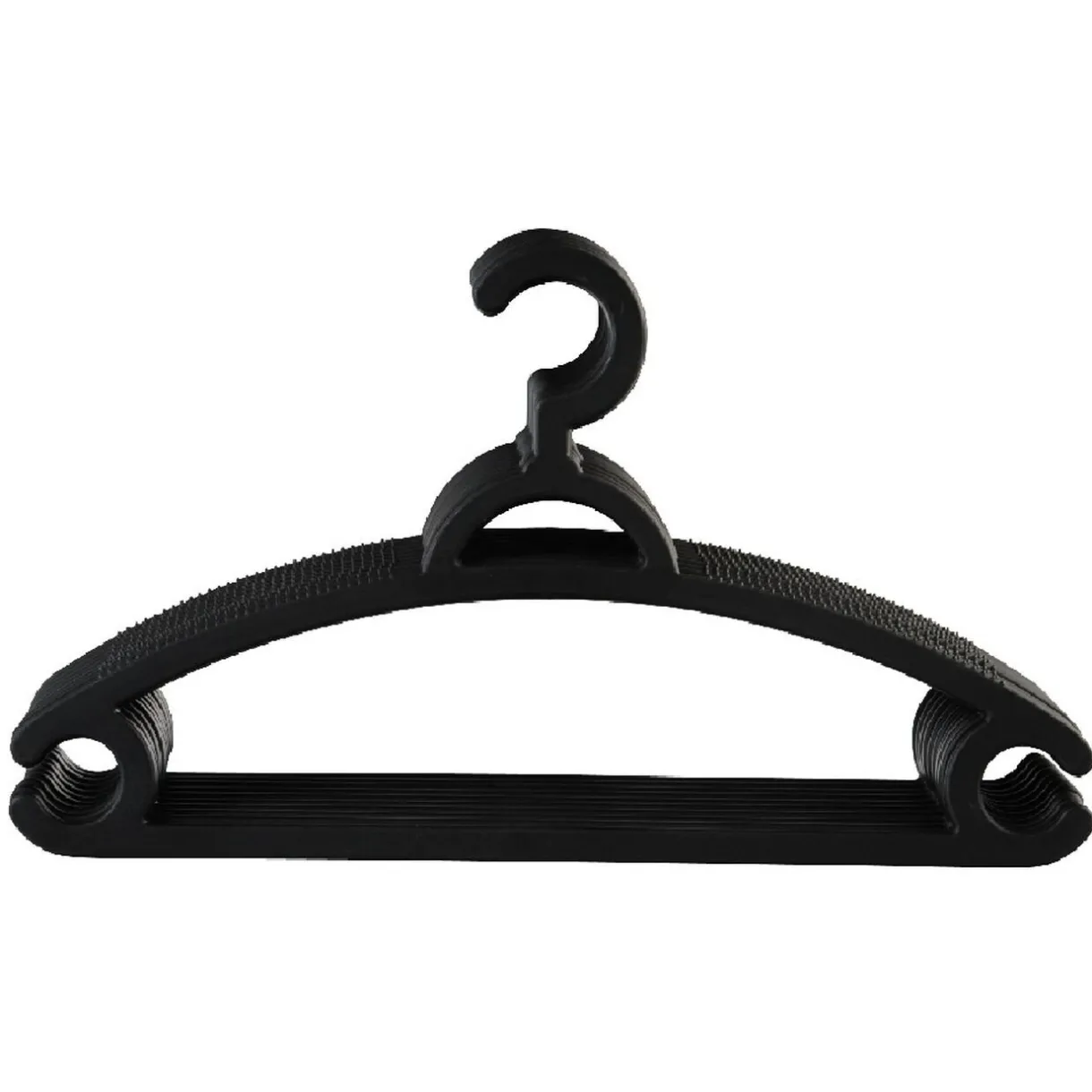 Rangement|Gifi Cintre plastique noir x10