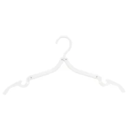 Rangement|Gifi Cintre pliable bleu blanc et gris x3