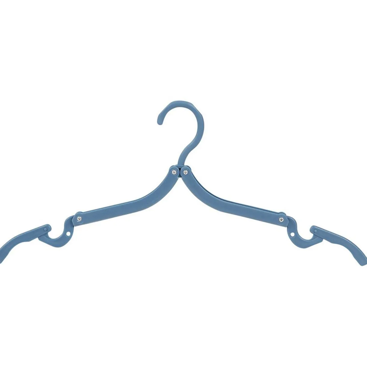 Rangement|Gifi Cintre pliable bleu blanc et gris x3