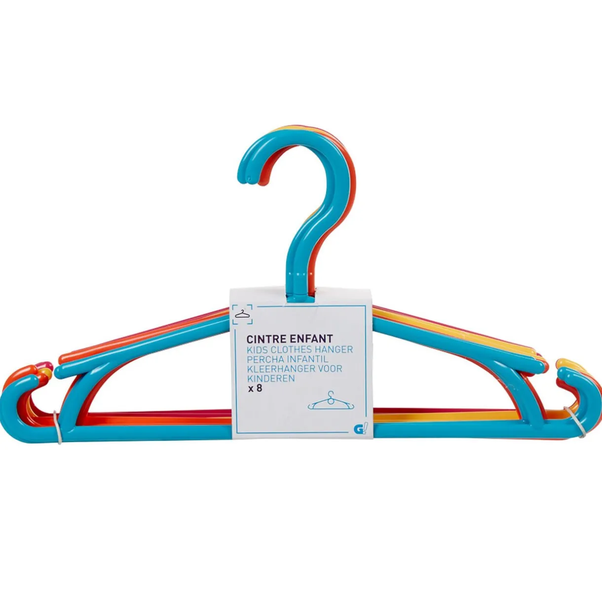 Rangement|Gifi Cintre pour enfant multicolore x8