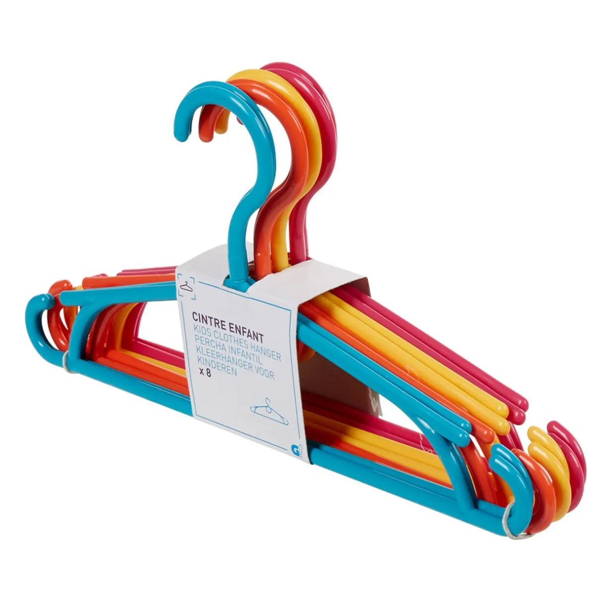Rangement|Gifi Cintre pour enfant multicolore x8