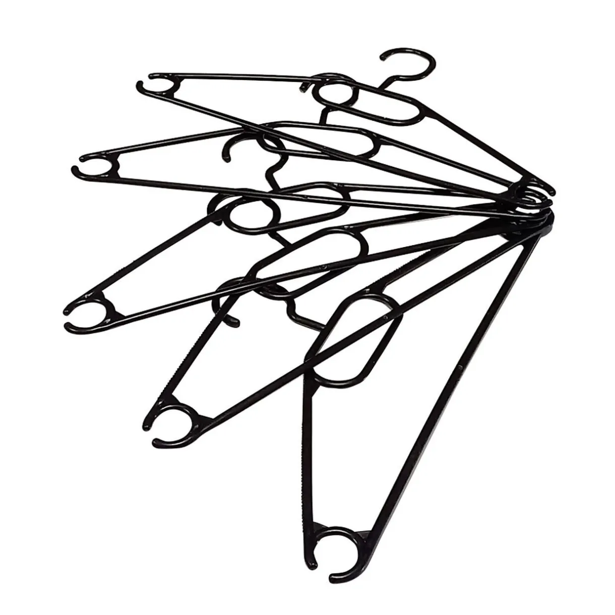 Rangement|Gifi Cintre x5 plastique noir