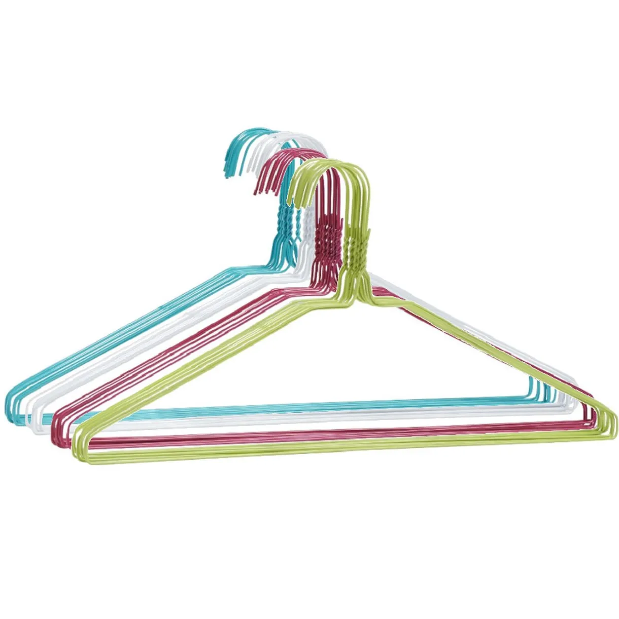 Rangement|Gifi Cintres multicolores en métal x40