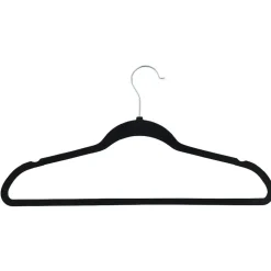 Rangement|Gifi Cintres velours noirs x10