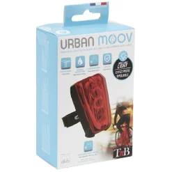 New Gifi Éclairage vélo arrière rouge avec lazer URBAN MOOV