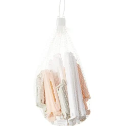 Clips pince sachet 3 formats rose gris blanc x20^Gifi Hot
