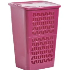 Entretien Du Linge|Gifi Coffre à linge 50 L violet