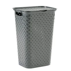 Entretien Du Linge|Gifi Coffre à linge design diamant