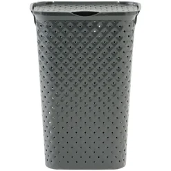 Entretien Du Linge|Gifi Coffre à linge design diamant