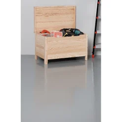 Rangement|Gifi Coffre bois pin massif à monter soi-même grand modèle