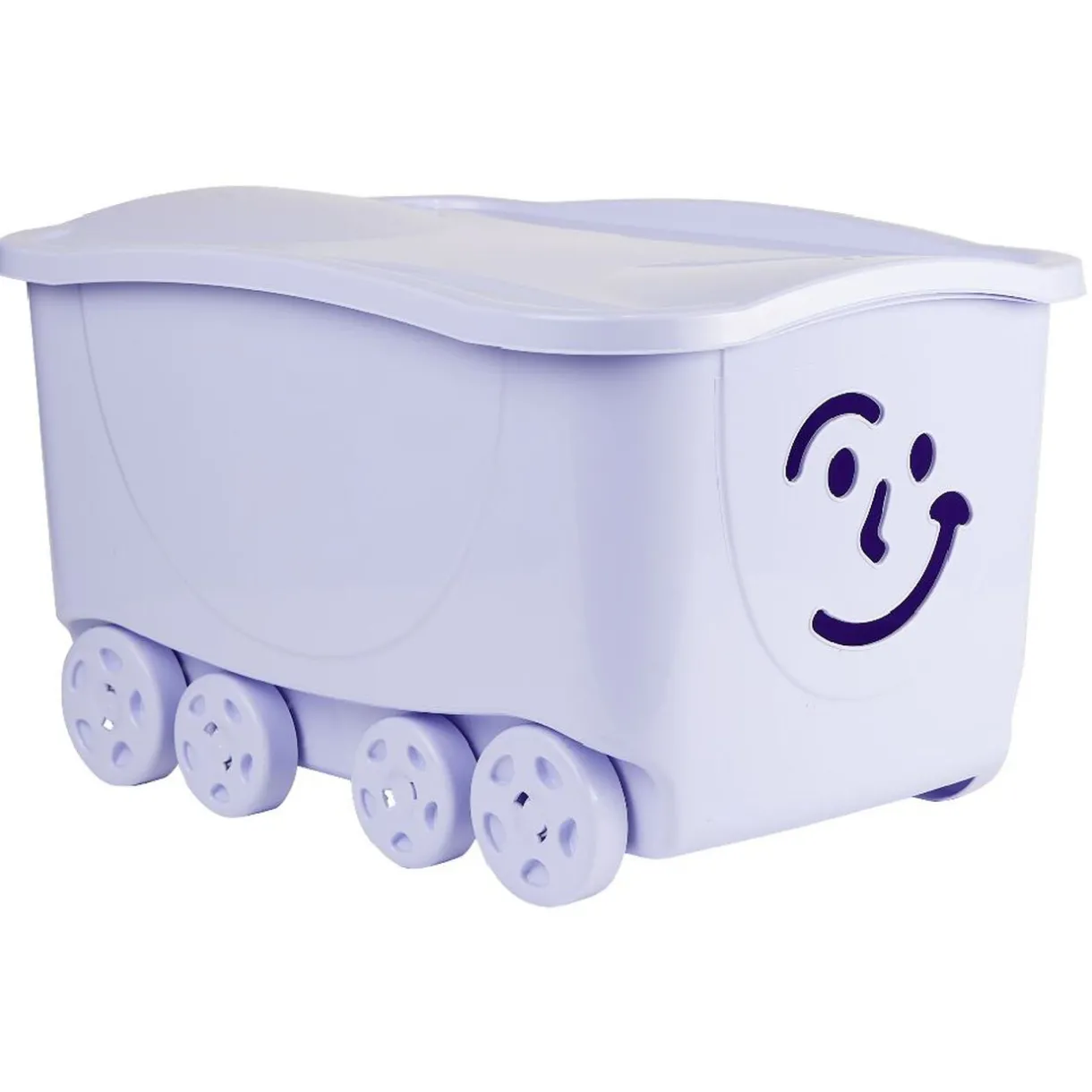 Rangement|Gifi Coffre de rangement enfant vert ou violet 58x39xH32cm