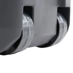 Rangement|Gifi Coffre malle de rangement 145 L noir