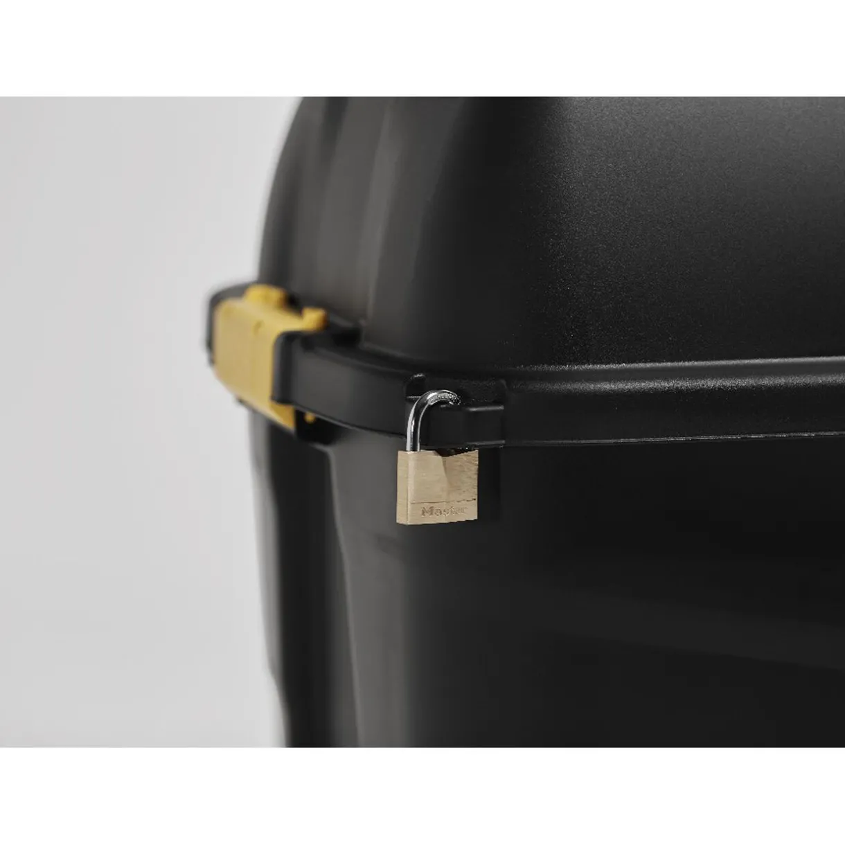 Rangement|Gifi Coffre rangement 175 L noir à roulettes