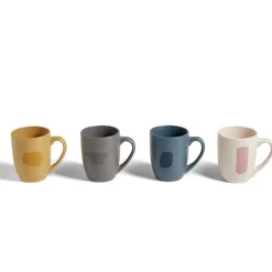 Coffret 4 mug faïence 35cl^Gifi Hot