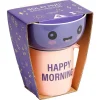 Coffret bol et mug en porcelaine Happy/Bad Morning - 2 modèles^Gifi