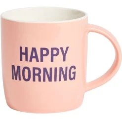 Coffret bol et mug en porcelaine Happy/Bad Morning - 2 modèles^Gifi
