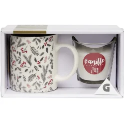 Coffret bougie avec mug porcelaine^Gifi New