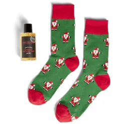 Sale Gifi Coffret cadeau Noël homme Xmas Collection gel douche et chaussettes