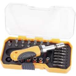 Clearance Gifi Coffret de tournevis à cliquet et douille 30 pièces